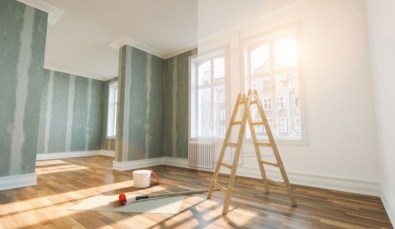 a room inn a house under renovation used on a blog about house flipping and the tax implications in Australia