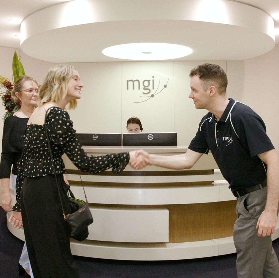 ipswich accountant meeting client | MGI