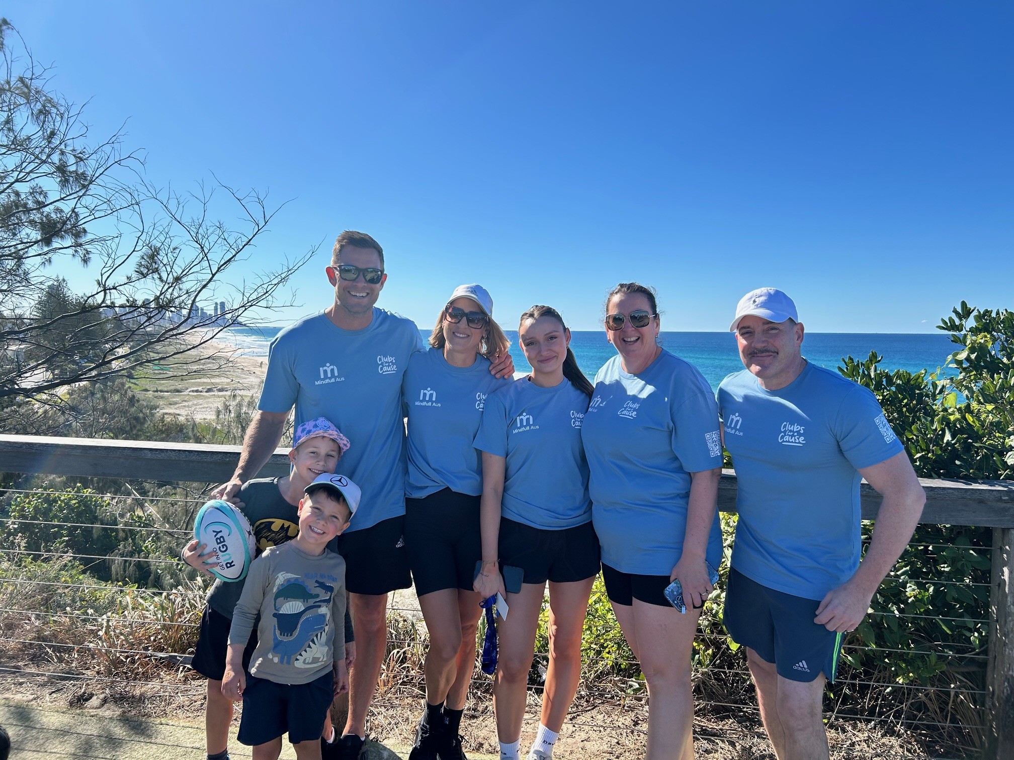 MGI team taking part in Clubs For A Cause walk