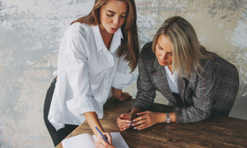 small business owner working with a Gold Coast business coach