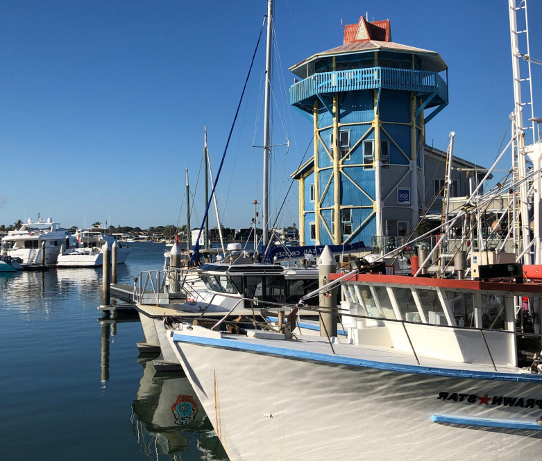 Mooloolaba wharf on the Sunshine Coast